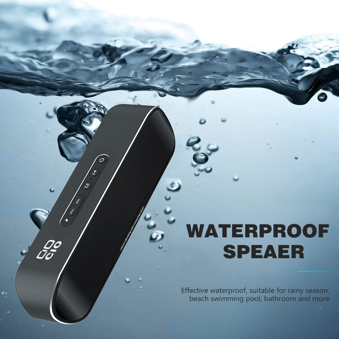 60W Portable Bluetooth Speakers